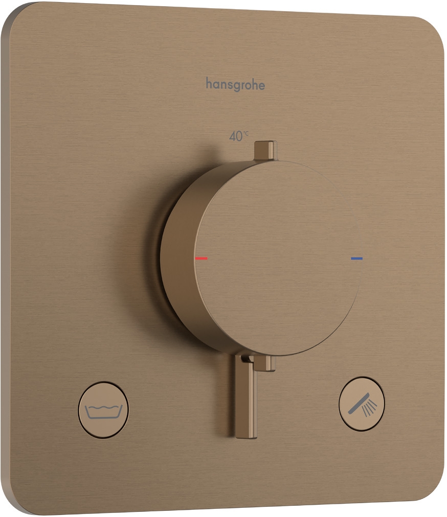 Hansgrohe Ecostat Comfort Q Badewannen- und Duscharmatur Unterputz mit Thermostat || 33717140