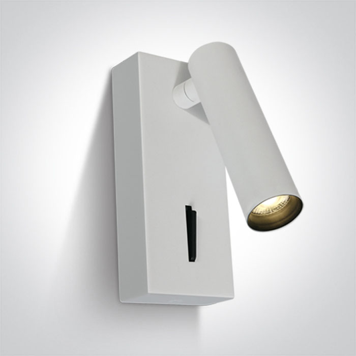 One Light Kandila Leuchter 1x3 W weiß 65746/W/W