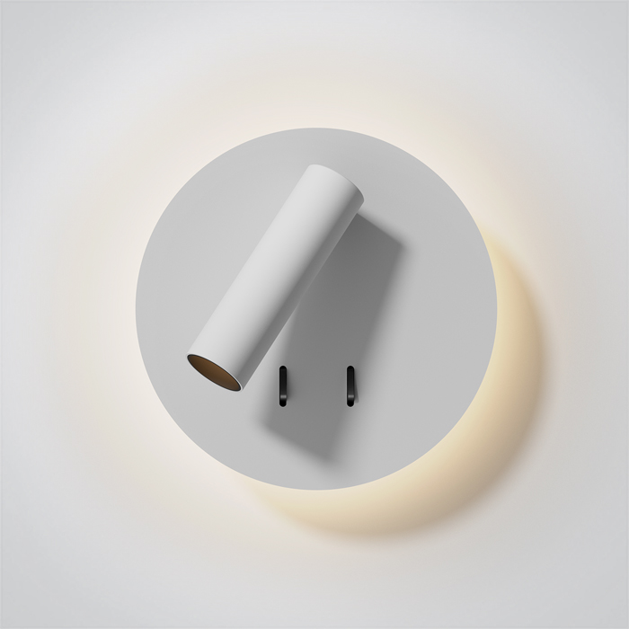 One Light Magoula Leuchter 1x3 W weiß 65746B/W/W