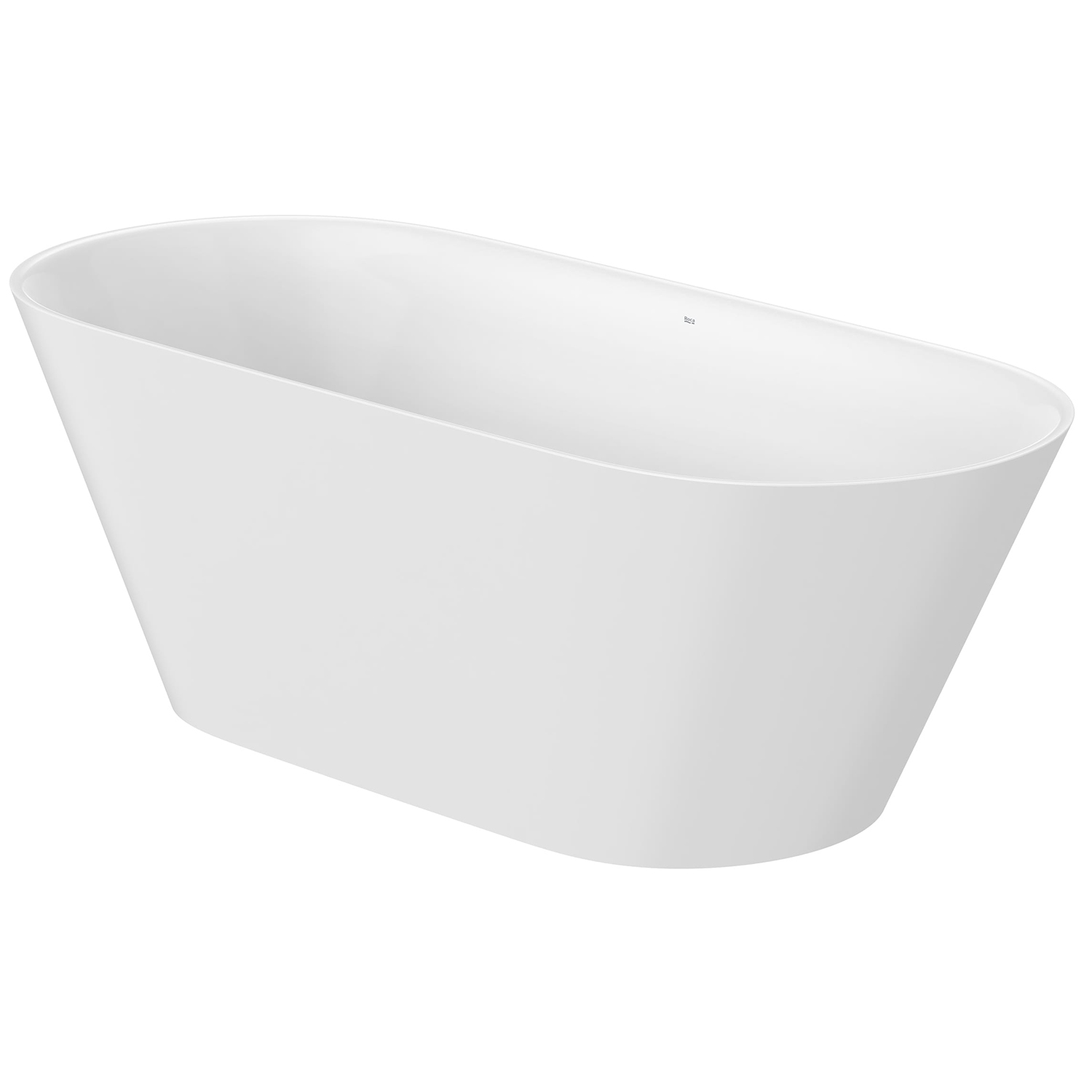 Roca Inis Freistehende Badewanne 160x70 cm oval weiß A248689000