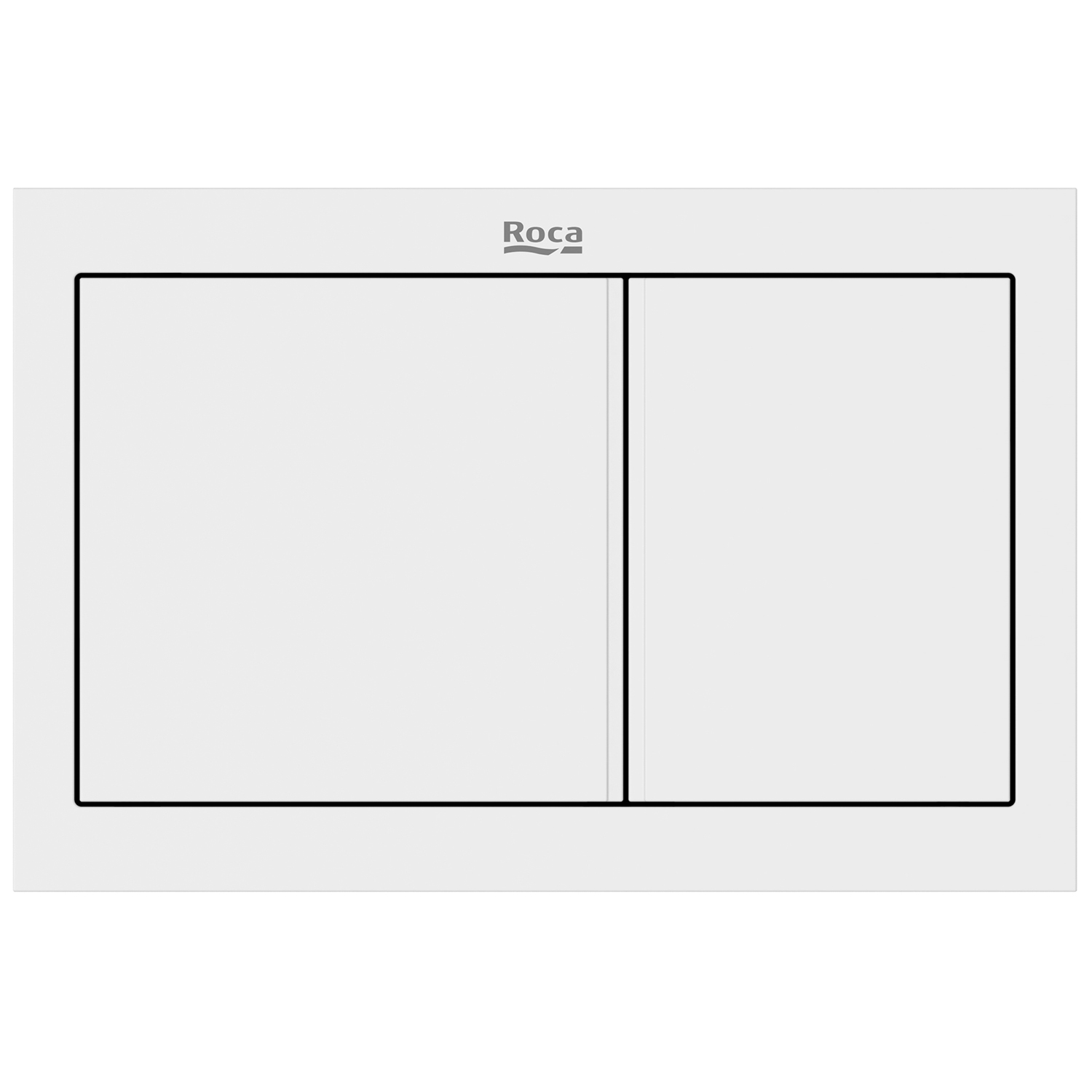 Roca Duplo S Betätigungsplatte für Toilette weiß A890225307