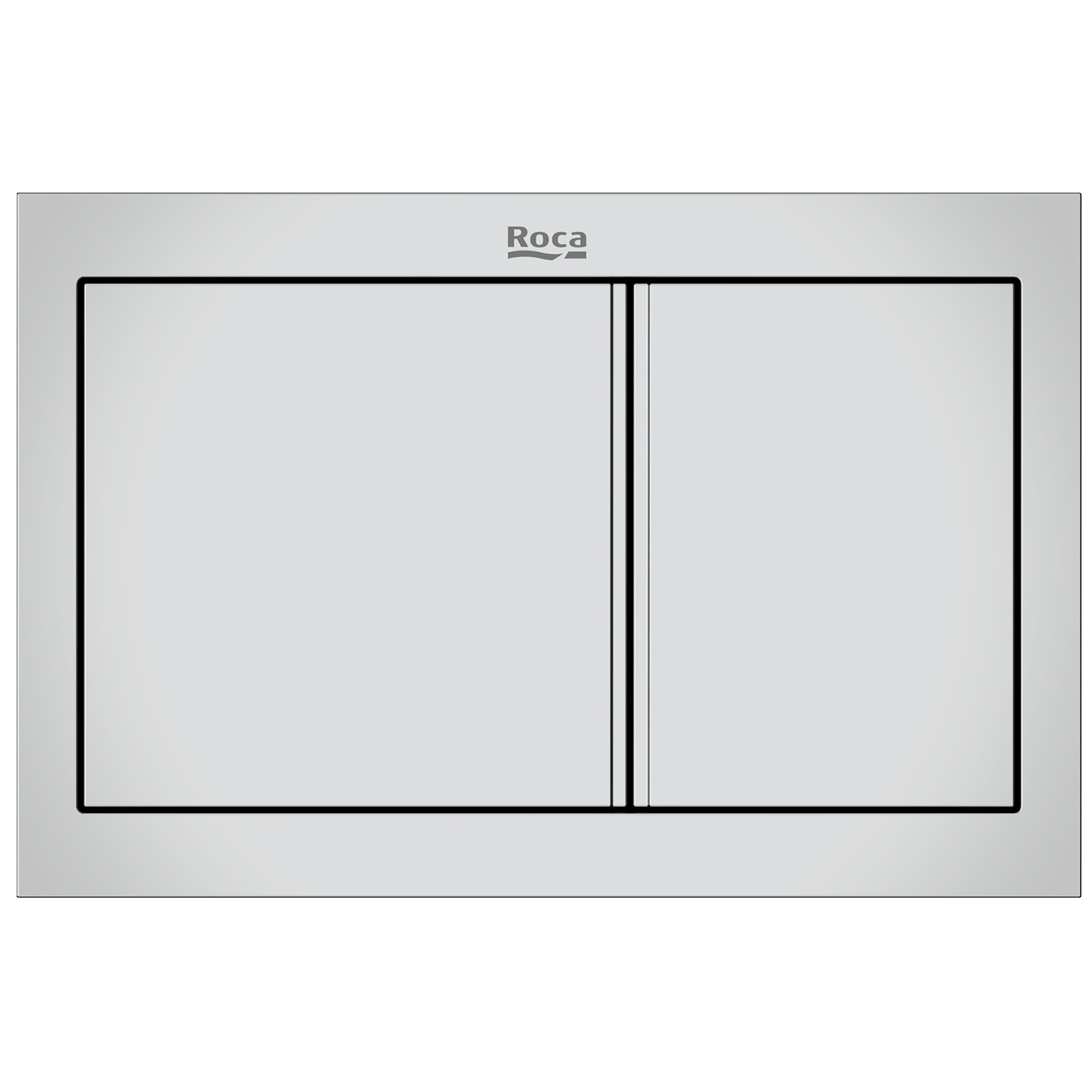 Roca PS Betätigungsplatte für Toilette glänzender Chrom A890225301