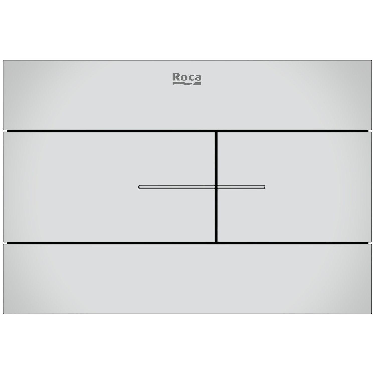 Roca PS Betätigungsplatte für Toilette glänzender Chrom A890224301