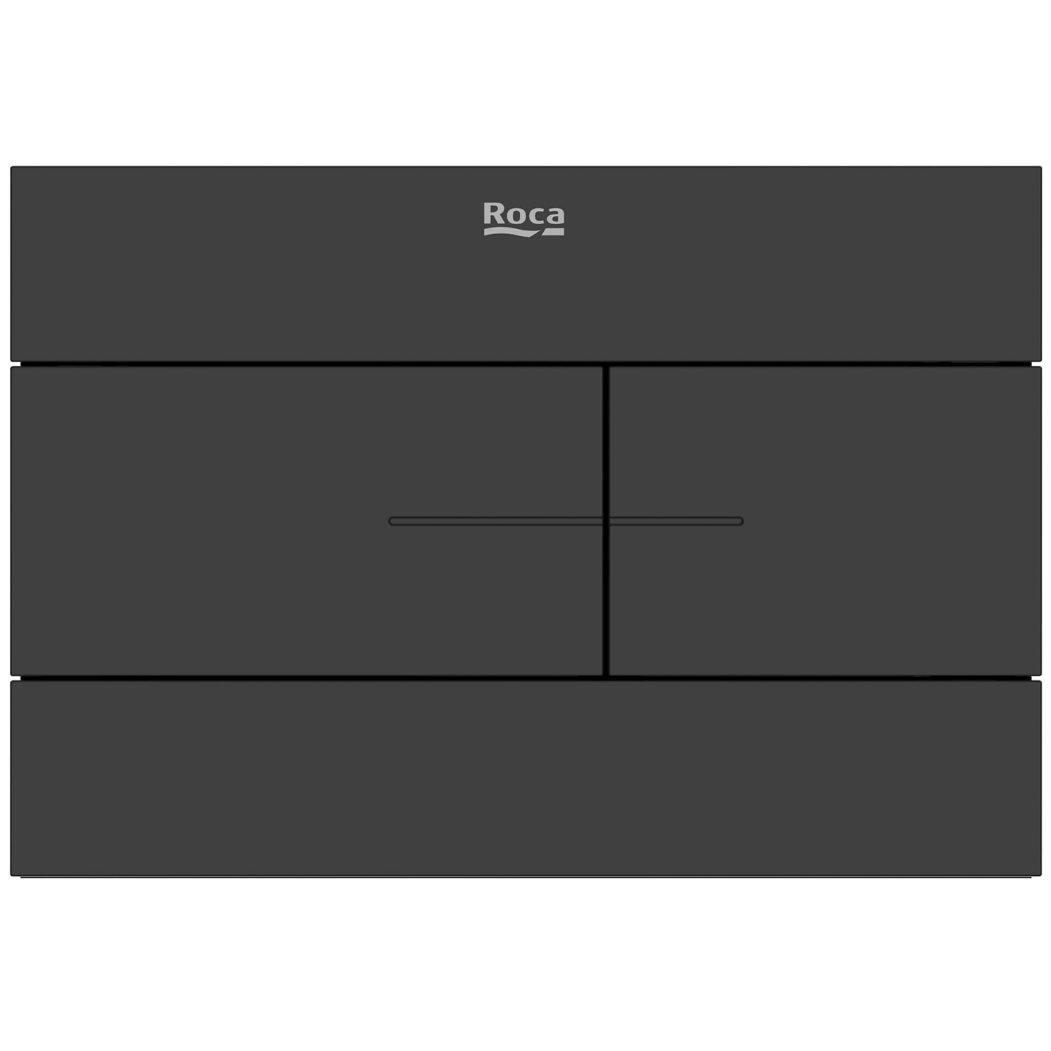 Roca PS Betätigungsplatte für Toilette schwarz A890224306