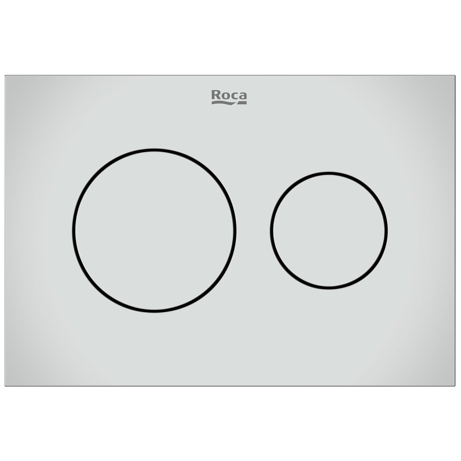 Roca PS Betätigungsplatte für Toilette glänzender Chrom A890223301