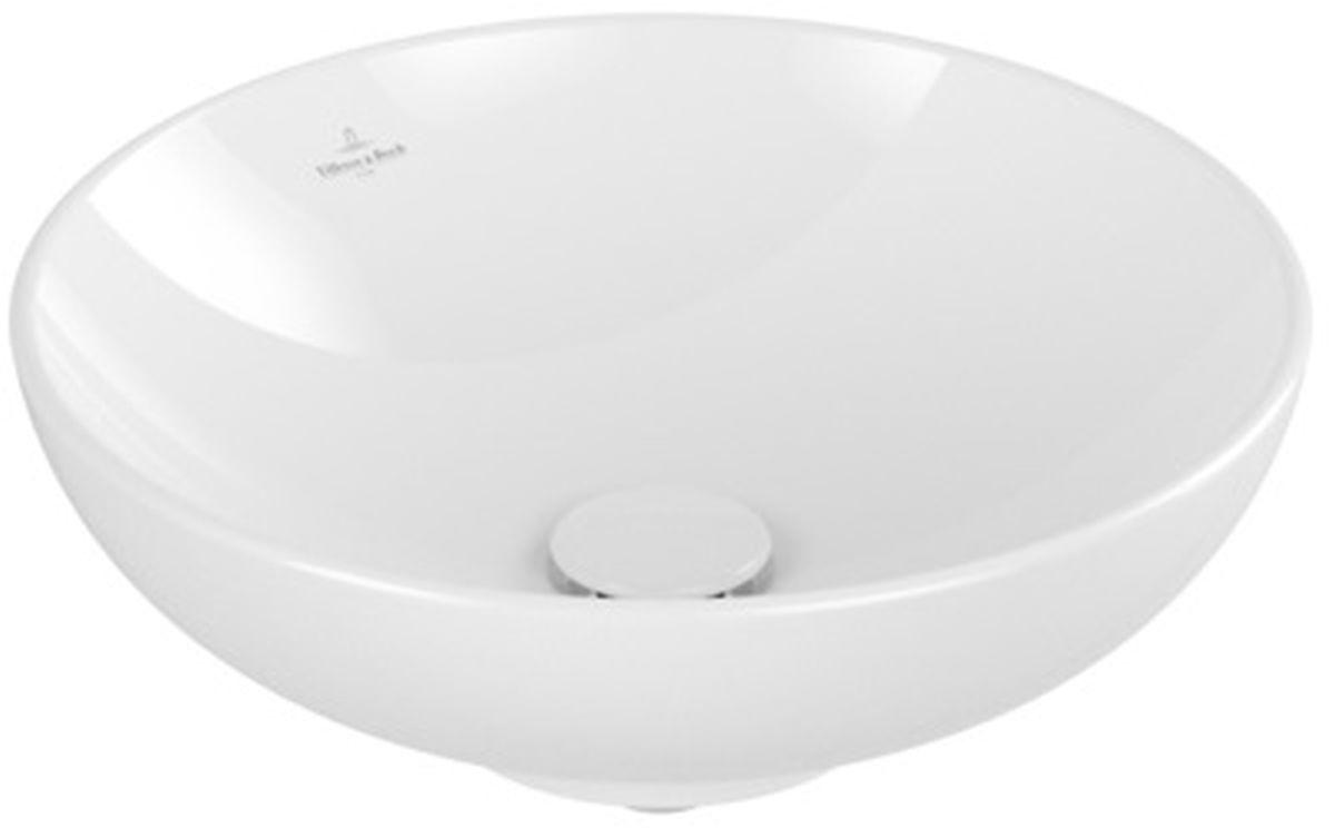 Villeroy & Boch Loop & Friends umywalka 42x42 cm owalna nablatowa biała 4A4601R1