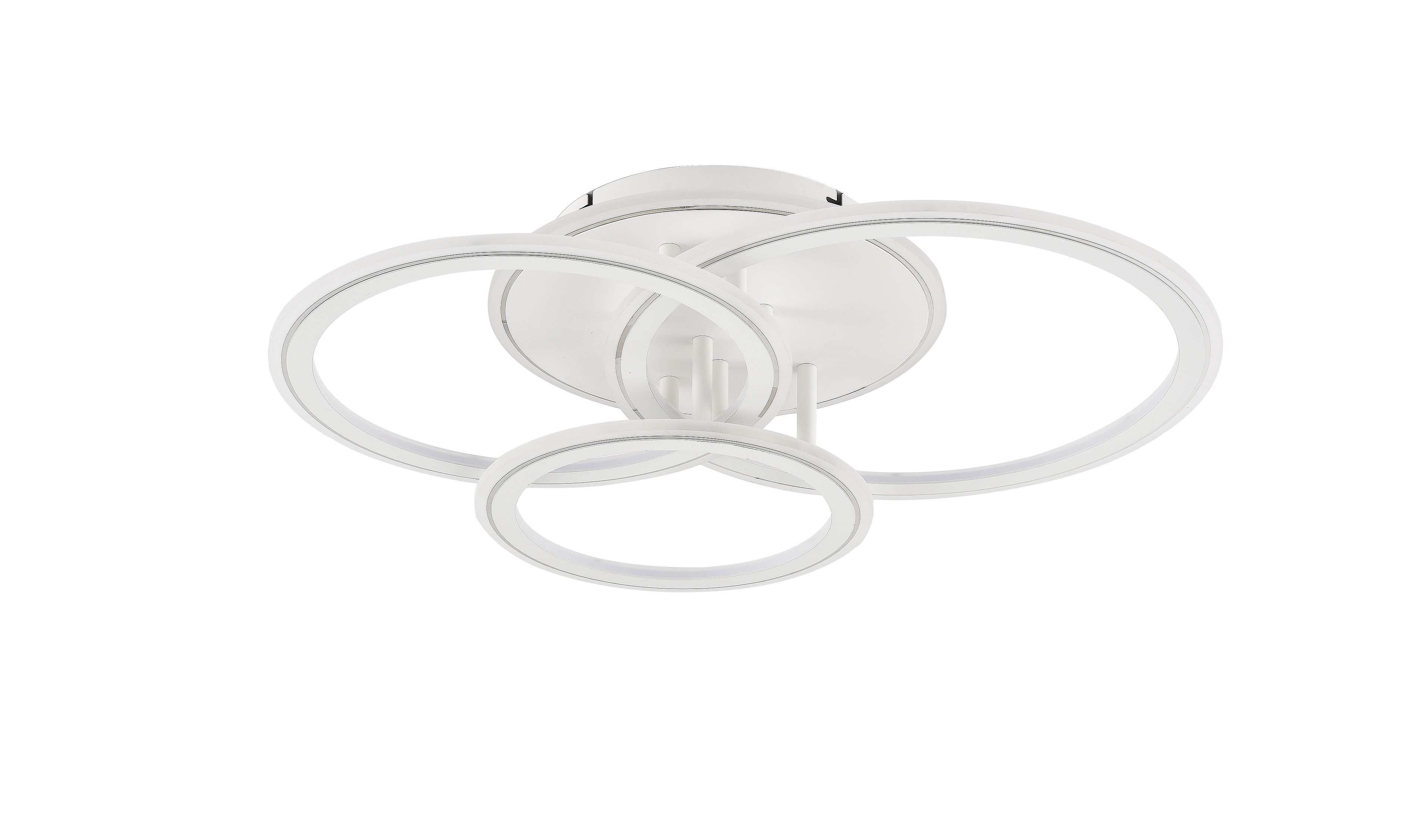 Zuma Line Lunar Deckenlampe 1x55 W weiß-chrom MS238130-WH