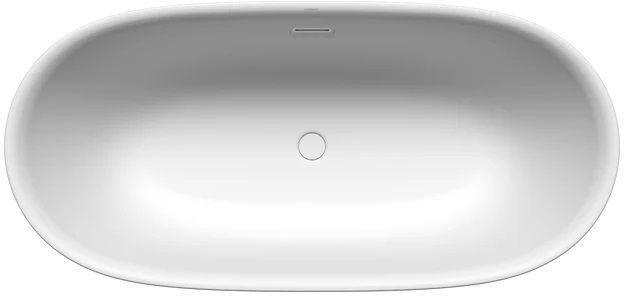 Kaldewei Meisterstück Oyo Duo Freistehende Badewanne 163x77 cm oval weiß 205043531001