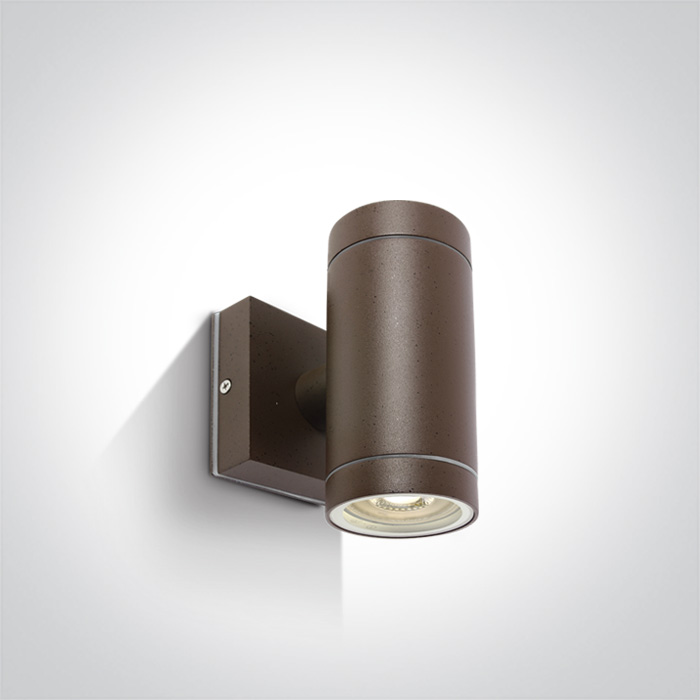 One Light Lido Außenwandleuchte 2x35 W braun 67130/BR