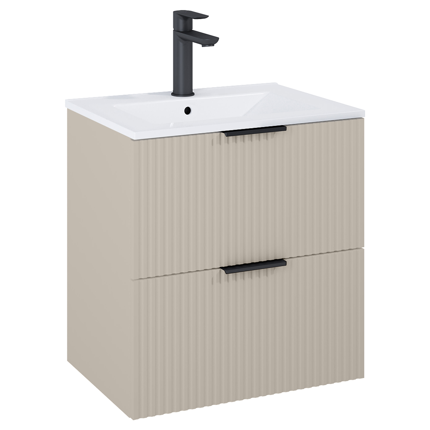 Roca Reef Kabinett 60x45.2x63.5 cm Unterschrank hängend beige A857954539