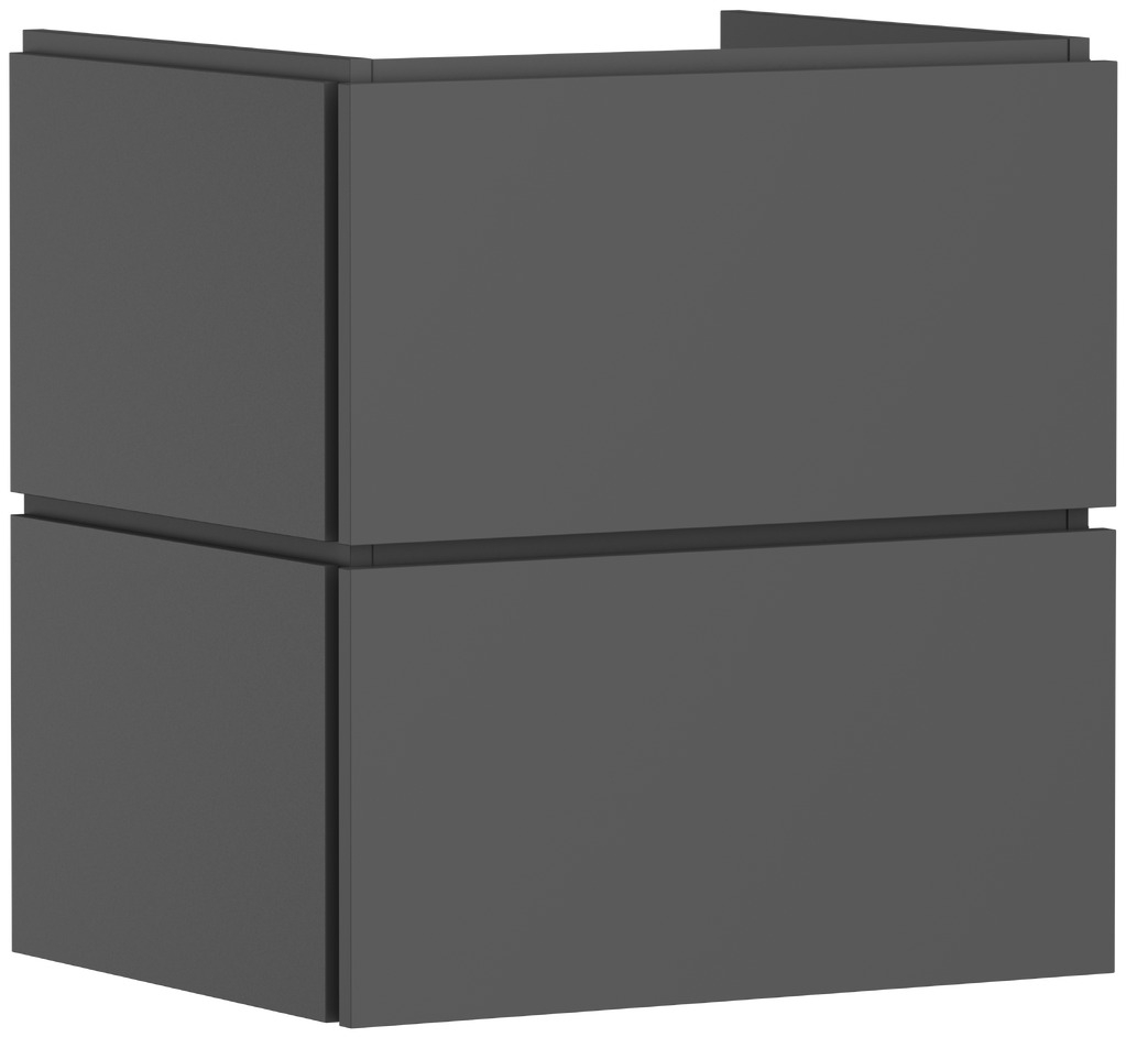 Hansgrohe Xilesa E Kabinett 58x47x62 cm Unterschrank hängend grau 54254760
