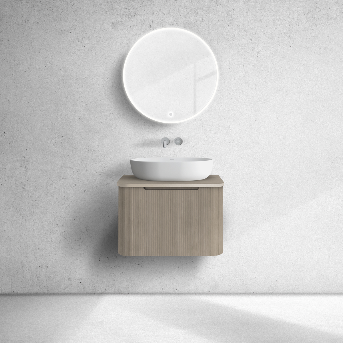 Oltens Hamnes Kabinett 60x46x39 cm Unterschrank hängend eiche 60022060