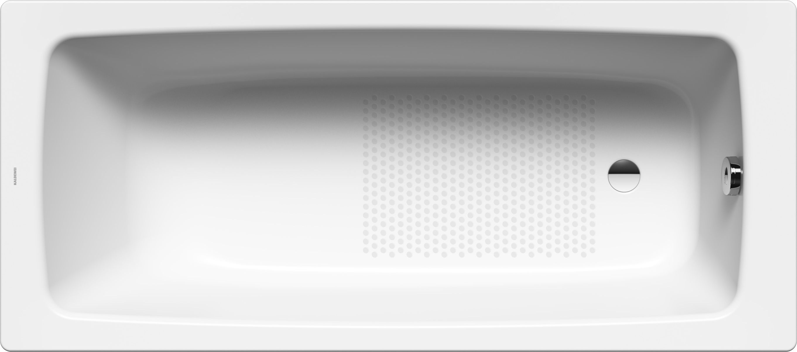 Kaldewei Cayono Rechteckige Badewanne 160x70 cm weiß 274830003001
