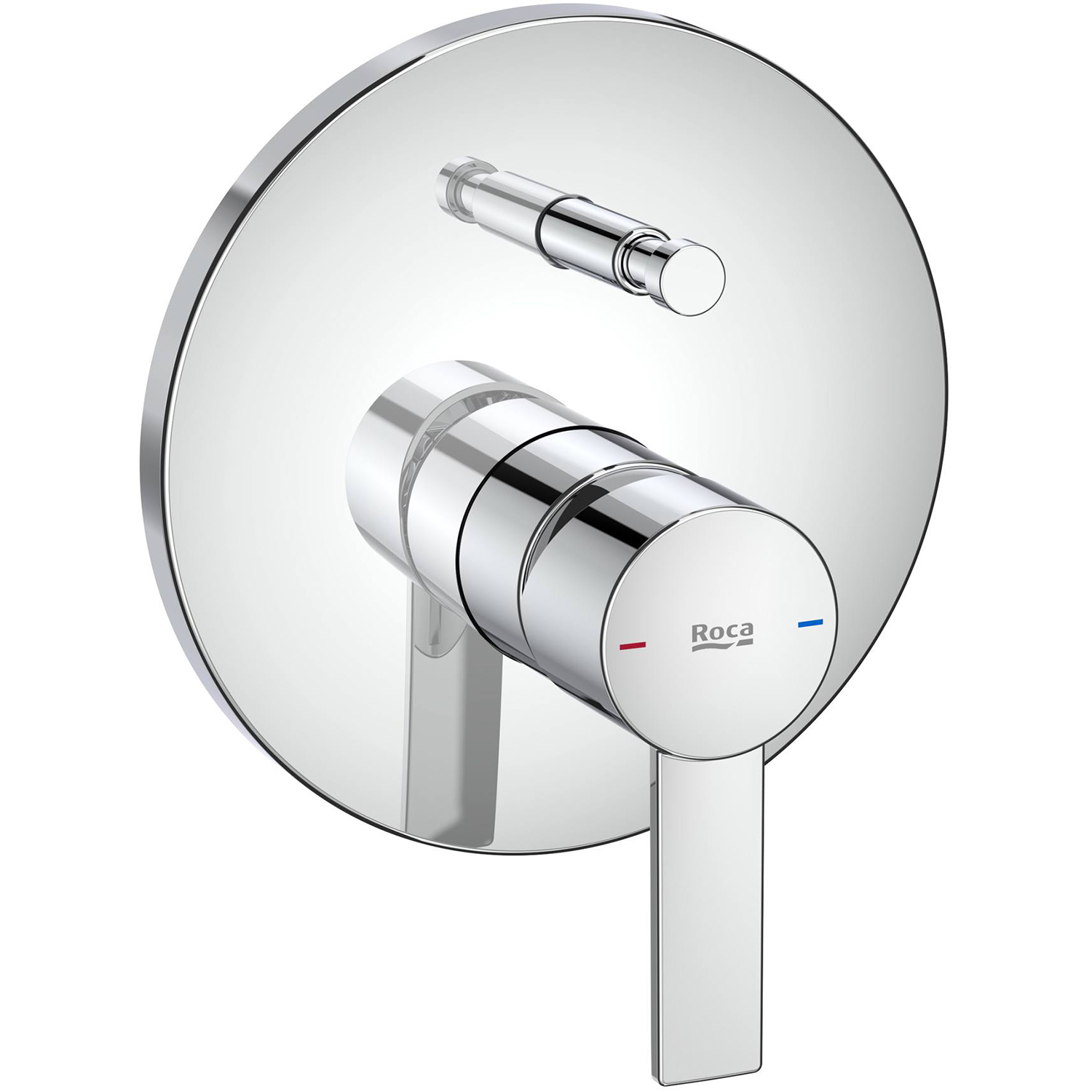 Roca Targa Badewannen- und Duscharmatur Unterputz chrom A5A0B5FC00