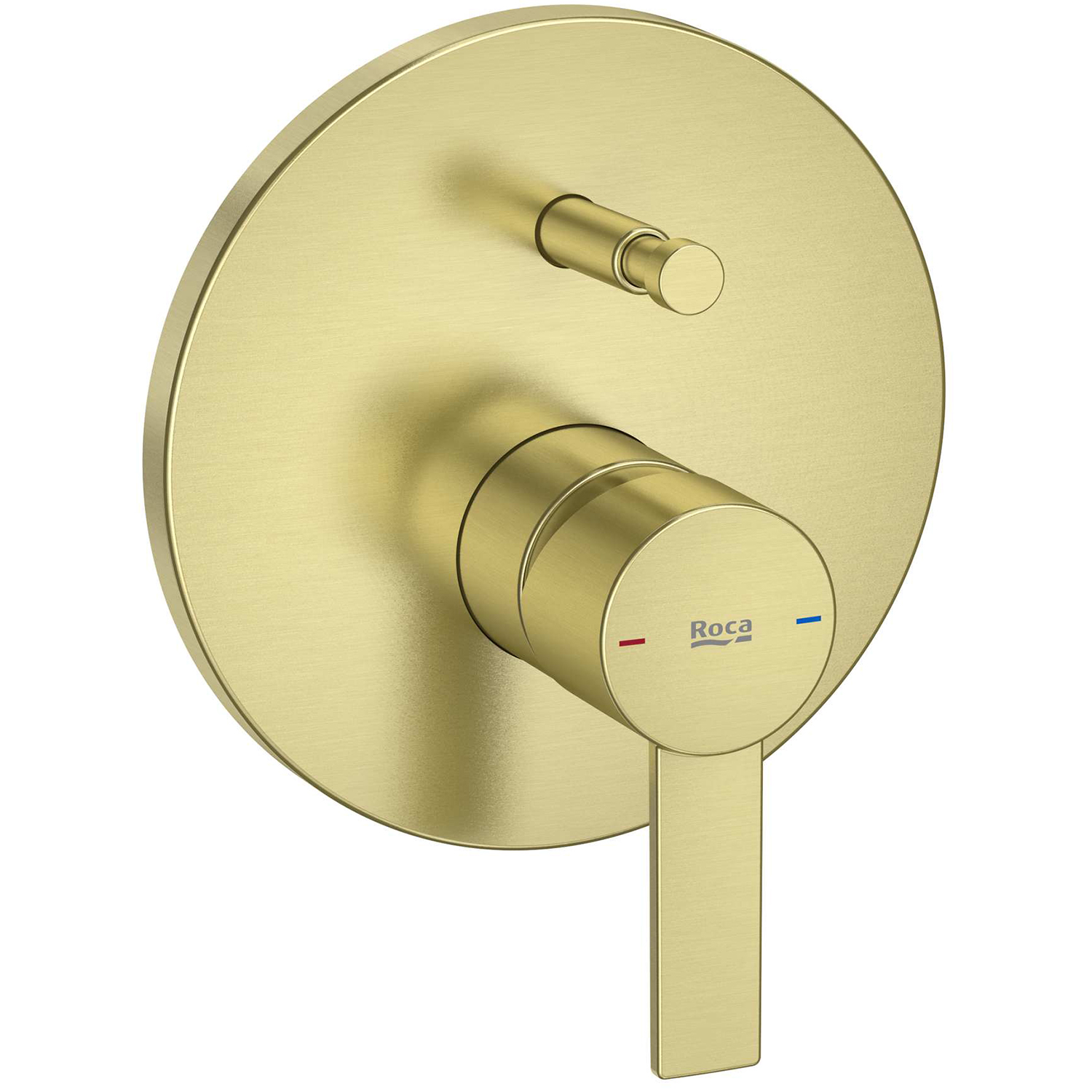 Roca Targa Badewannen- und Duscharmatur Unterputz gold A5A0B5FVA0