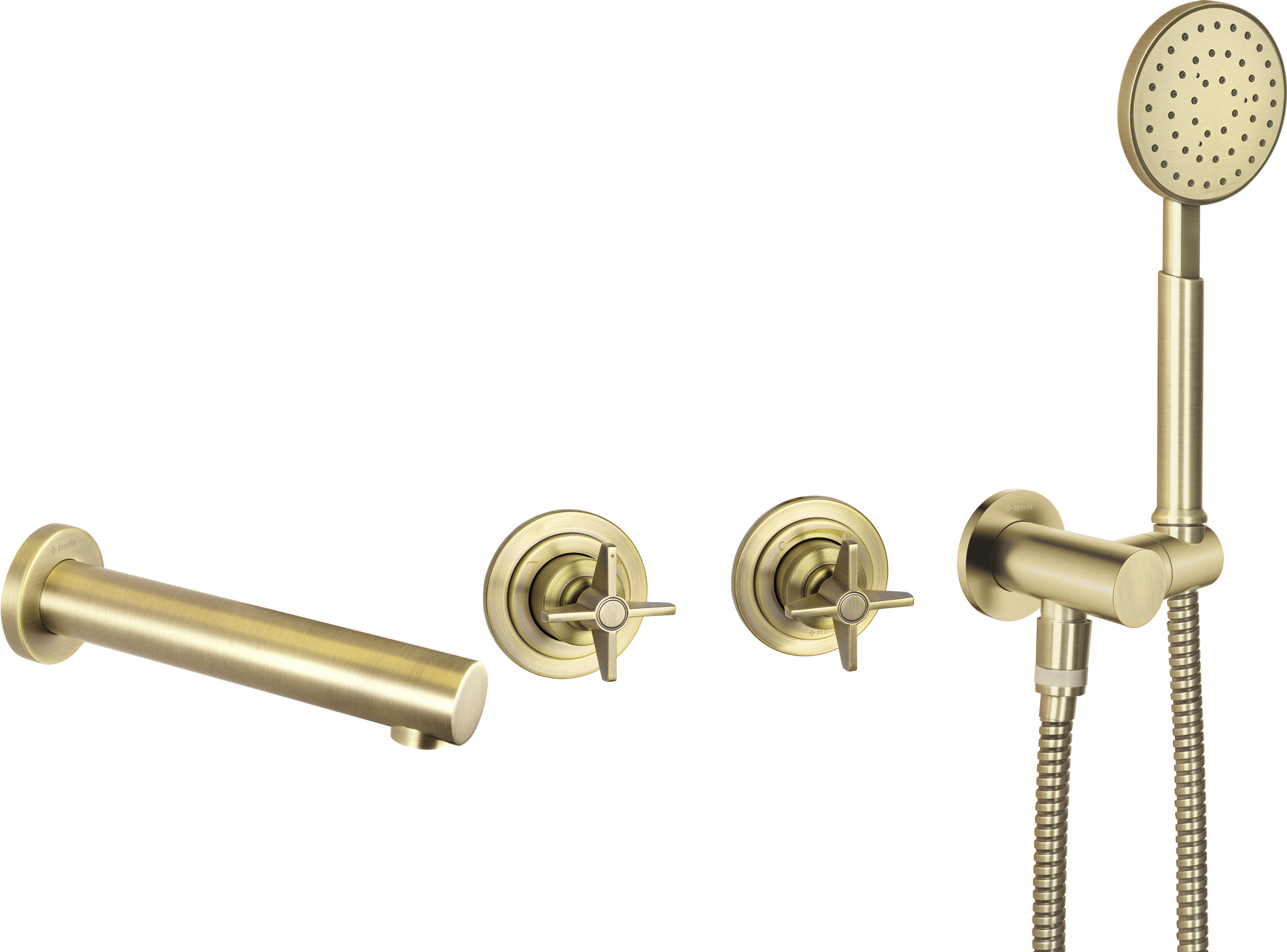 Deante Temisto Badewannen- und Duscharmatur Unterputz || BQT_M18P