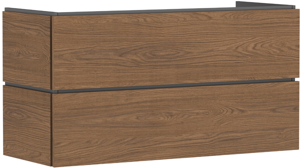 Hansgrohe Xilesa E Kabinett 118x47x62 cm Unterschrank hängend eiche 54264550