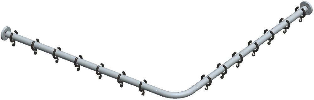 Keuco Plan Duschvorhangstange 14939171000