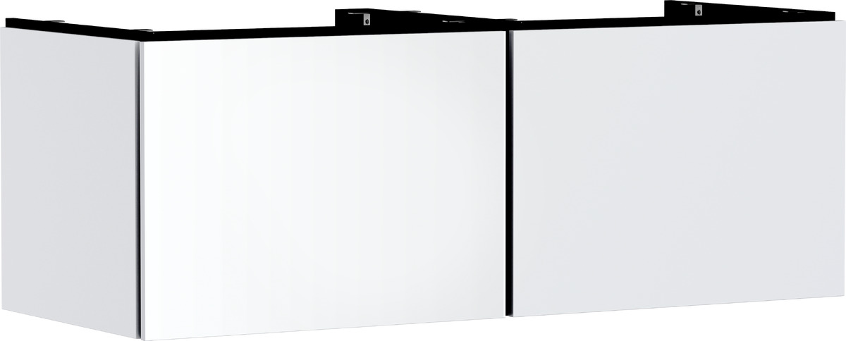 Hansgrohe Xilesa E Kabinett 137.5x55x50 cm Unterschrank hängend weiß 54268700