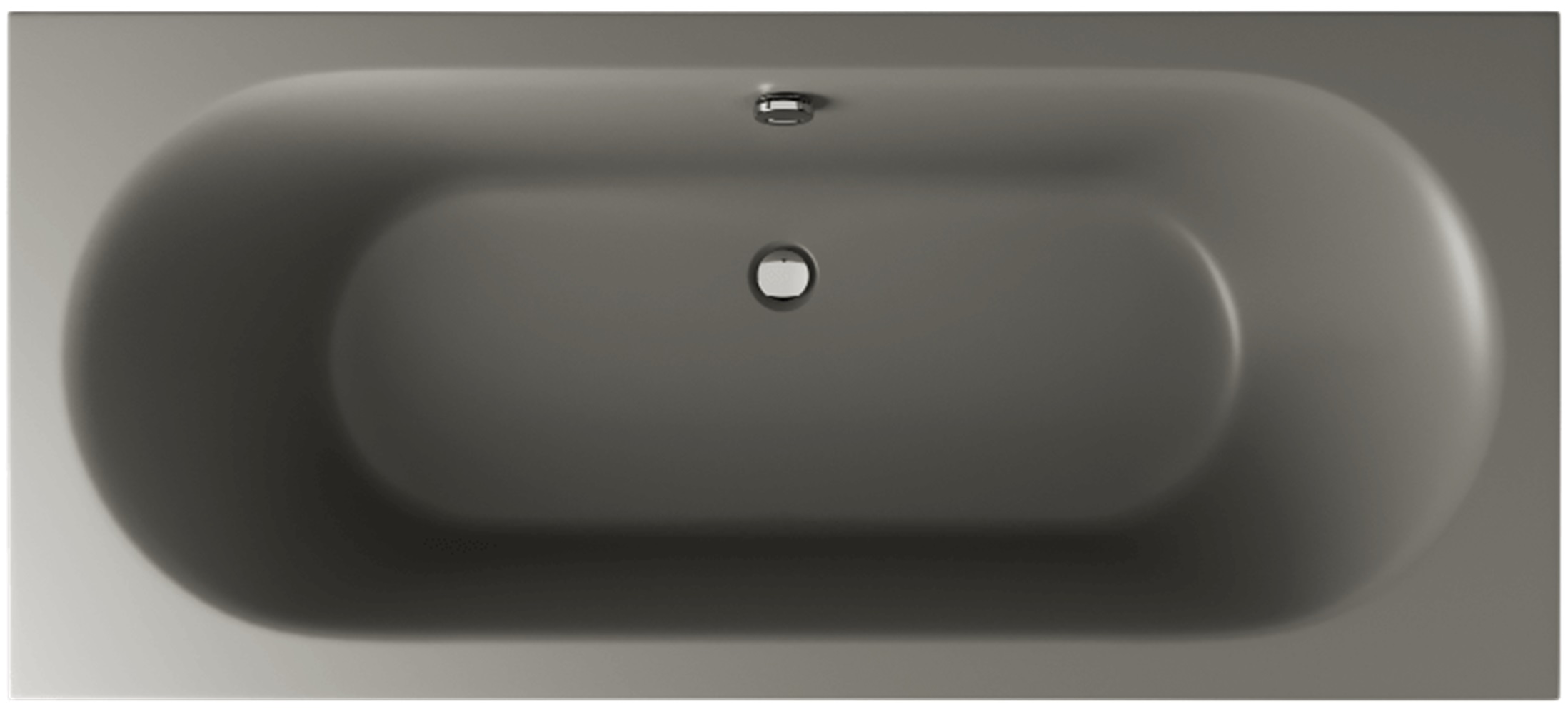 Excellent Oceana Schlanke rechteckige Badewanne 170x75 cm WAEX.OCE17GRMS