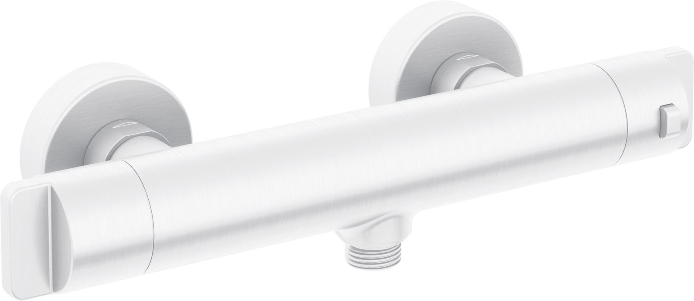 Deante Therm Duschbatterie Wandmontage mit Thermostat weiß BCH_A4BT