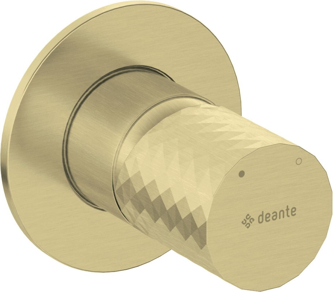 Deante Silia Hexa Duschbatterie Unterputz gold BHS_R44L