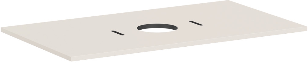 Hansgrohe Xilesa E Naphtha-Arbeitsplatte 98x55 cm sandig 54276780