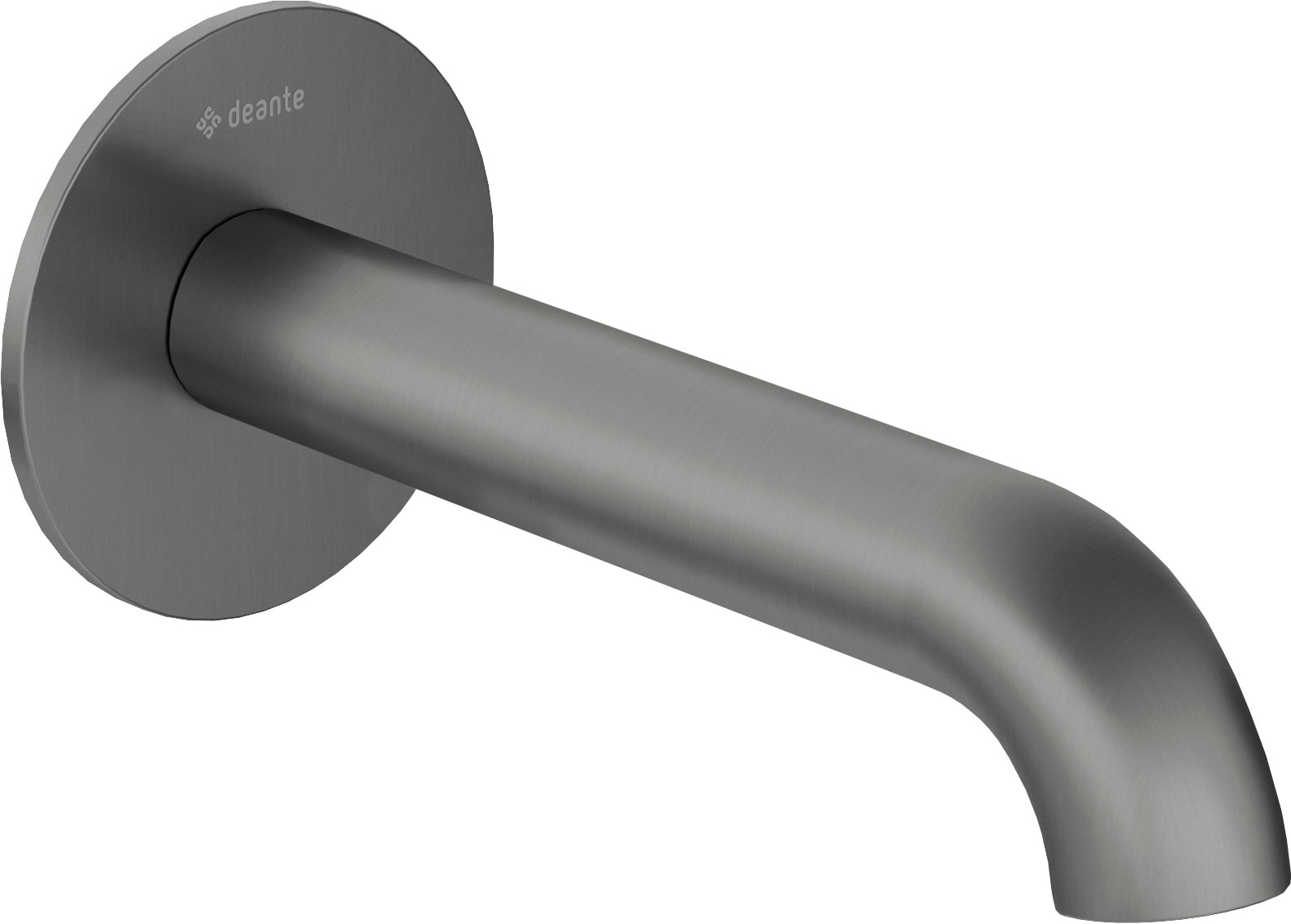 Deante Silia Auslauf für Badewannenarmatur für Badewanne graphit NQS_D80K