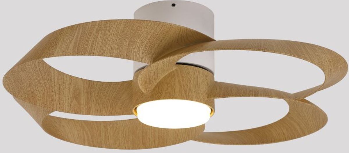 Mantra Rose Deckenlampe 1x22 W weiß-holz 8707