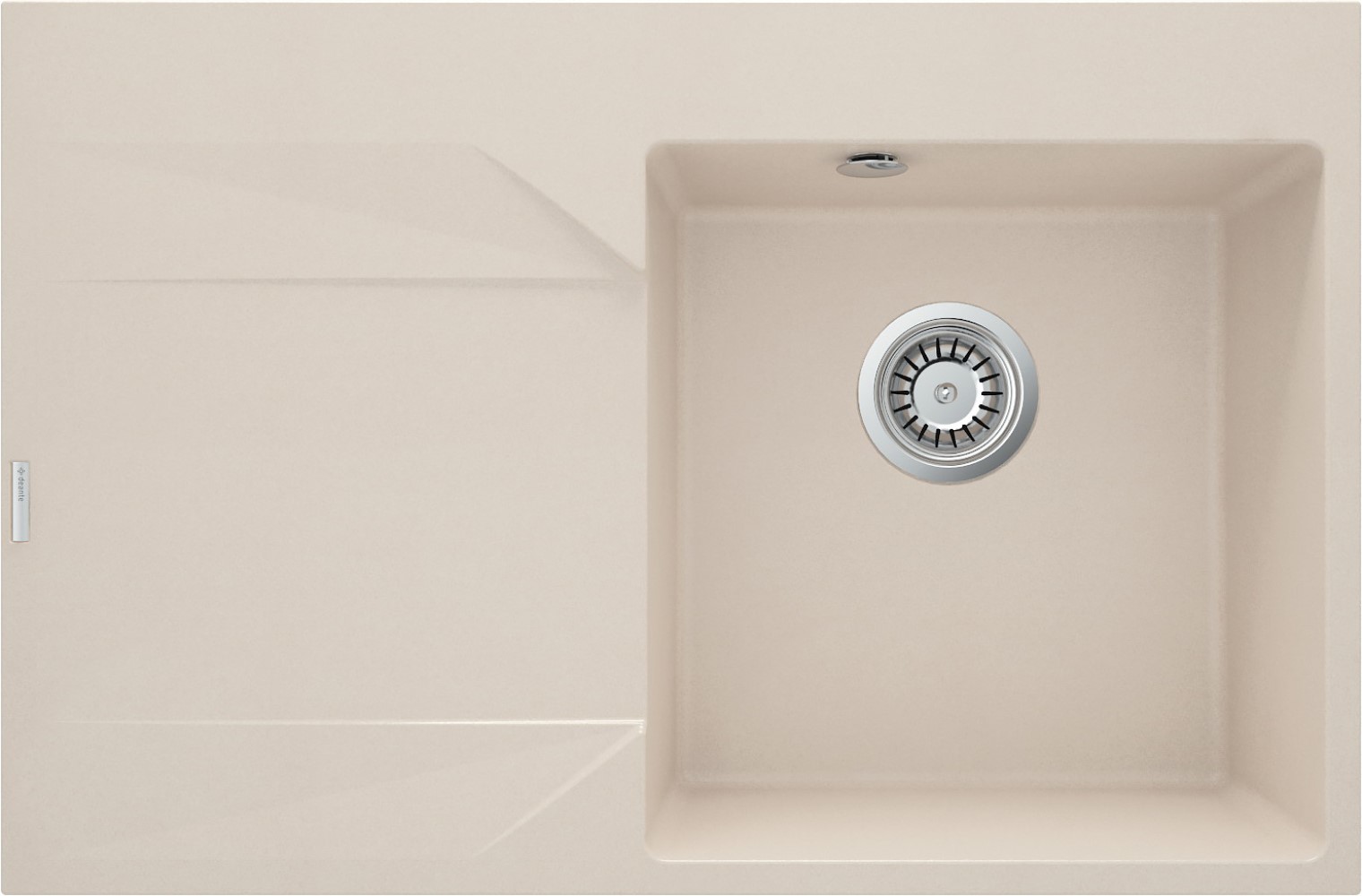 Deante Evora granitspüle 76x50 cm beige ZQJ_511L