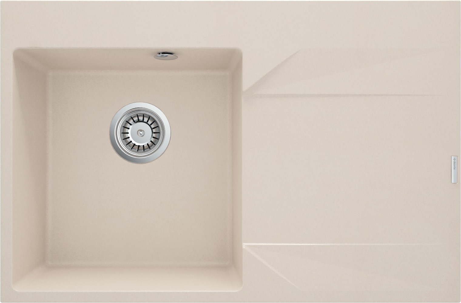 Deante Evora Granitspüle 76x50 cm beige ZQJ_511P