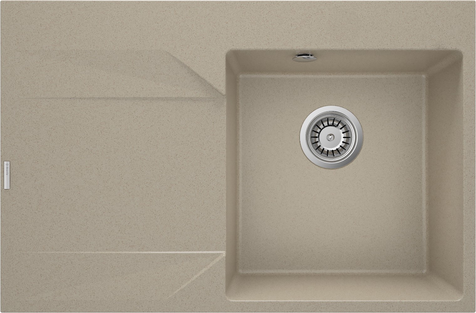 Deante Evora granitspüle 76x50 cm beige ZQJ_711L
