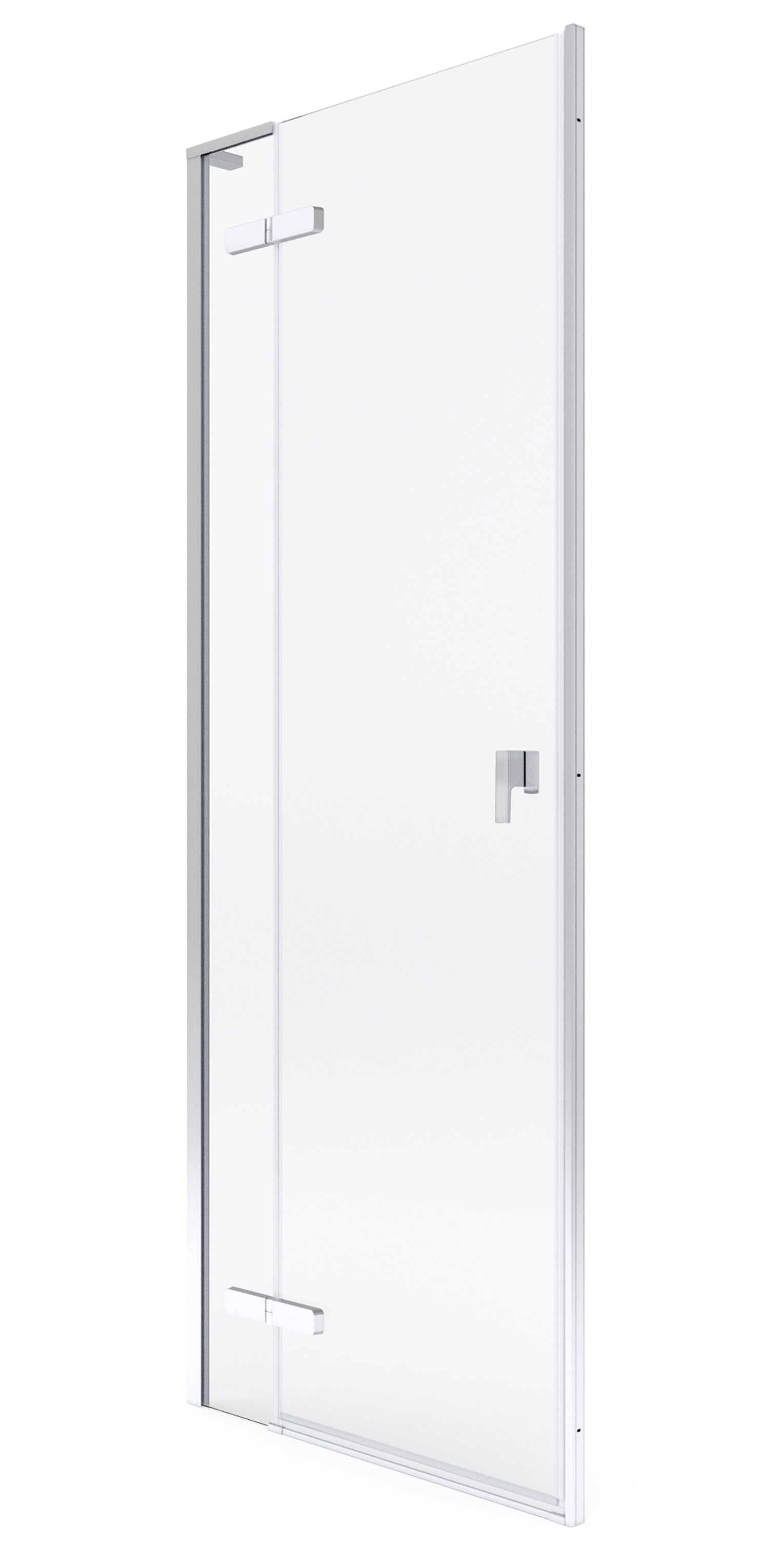 Roca Metropolis-N Duschtüren 160 cm aufklappbar chrom Glanz/durchsichtiges Glas AMP0816012M