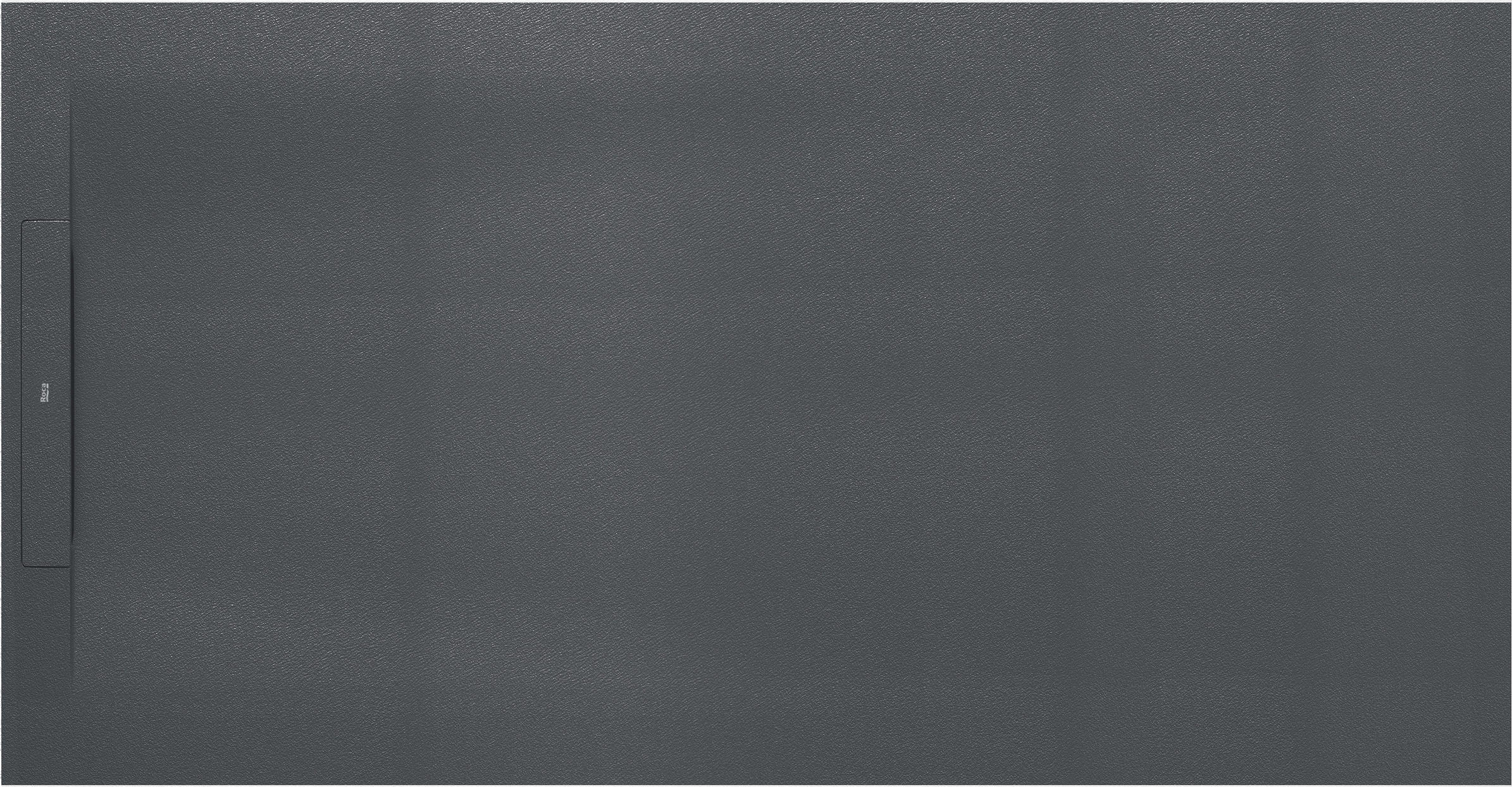 Roca Pyros Rechteckige Duschwanne mit Siphon 160x80 cm grau AP90164032003200