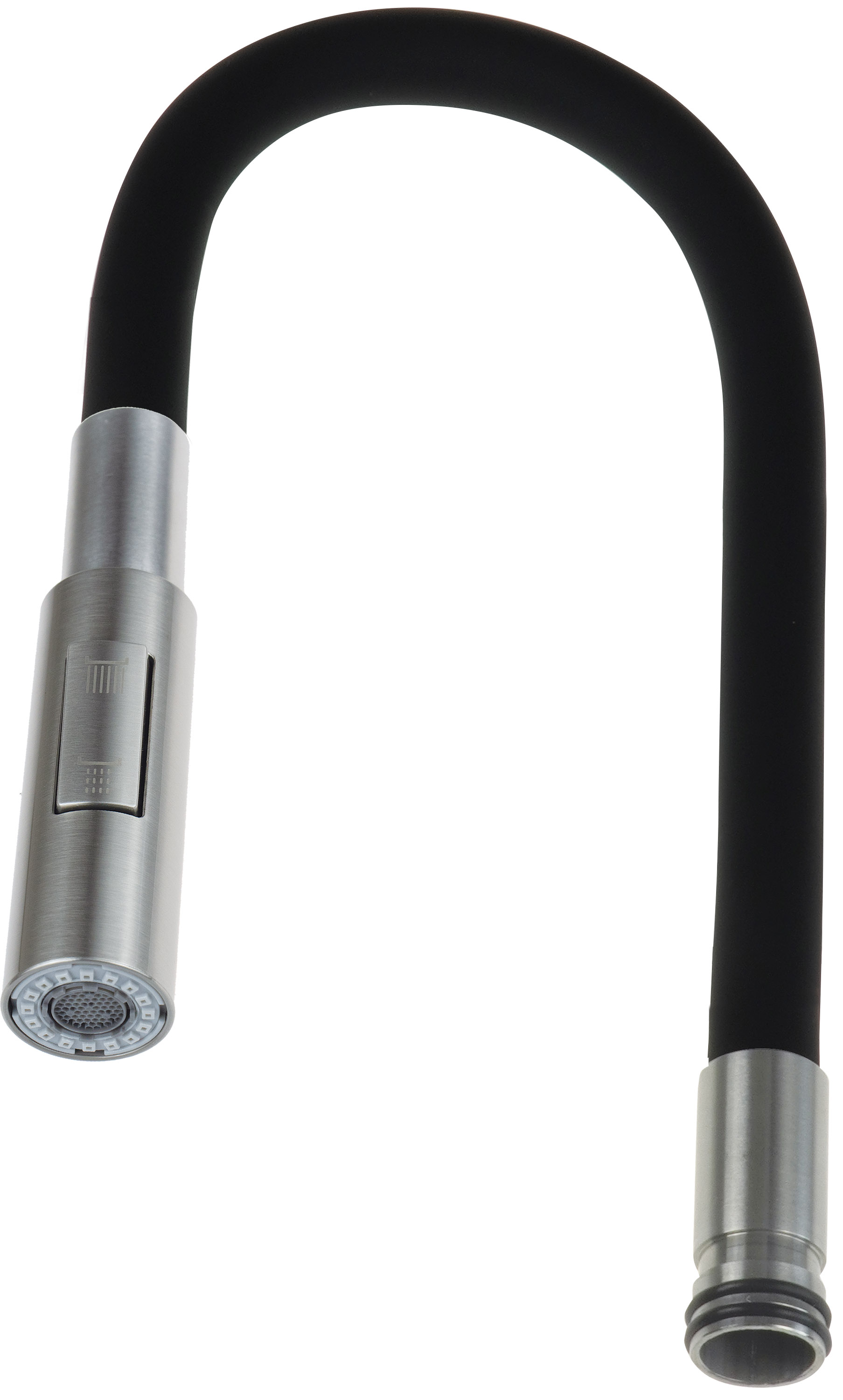 Deante Luno Auslauf für Badewannenarmatur schwarz ABA_B74W