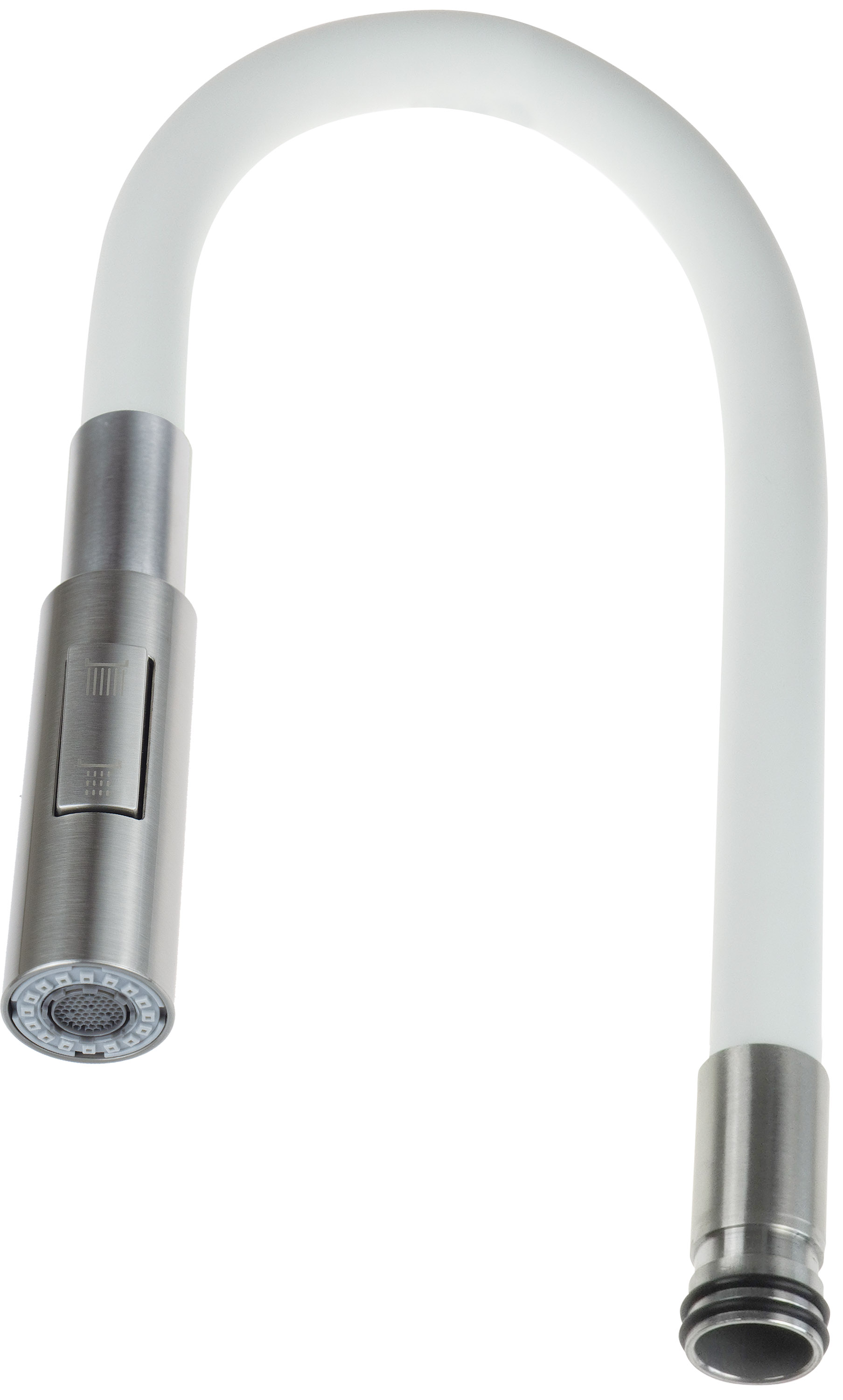 Deante Luno Auslauf für Badewannenarmatur weiß ABA_W74W