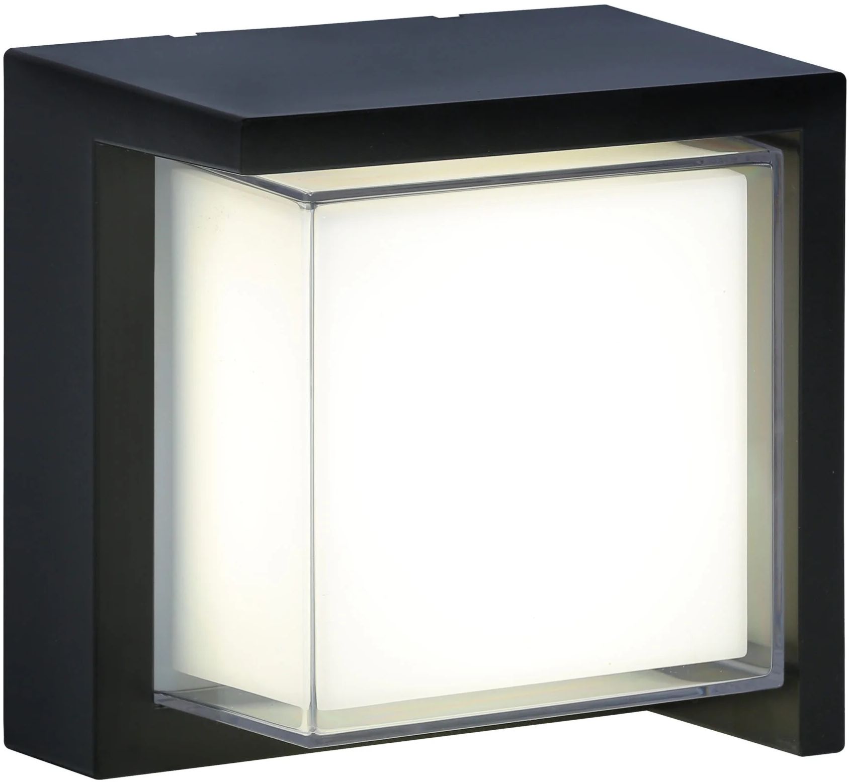 Goldlux Essen Außenwandleuchte 1x12 W schwarz 330963