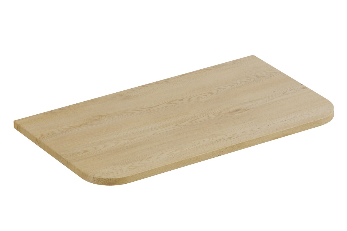 Comad Ovalia Cremona Naphtha-Arbeitsplatte 80.4x45.8 cm eiche OVALIA CREMONA 89-80-46 M