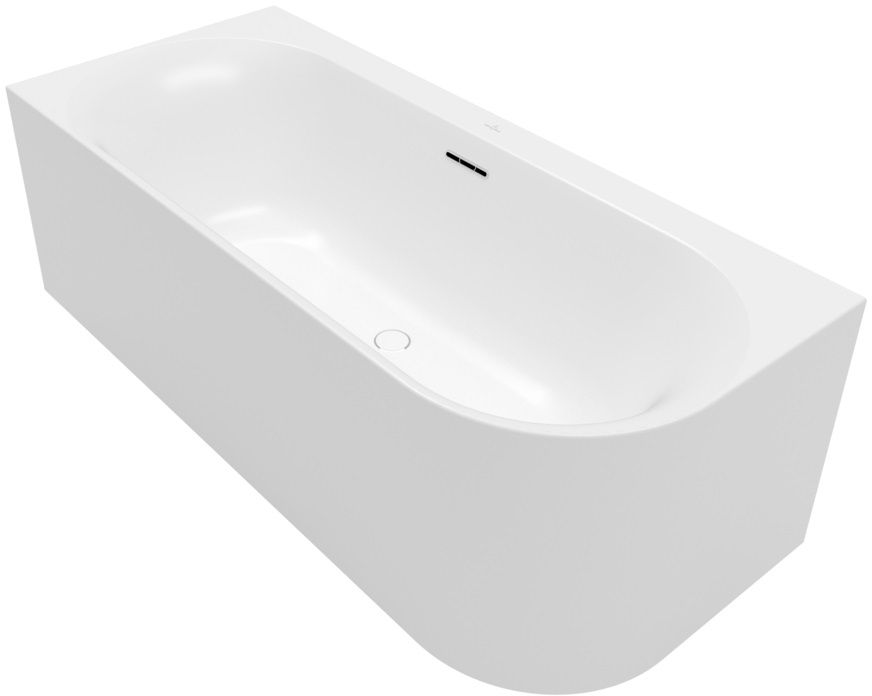 Villeroy & Boch Loop & Friends Eckbadewanne 170x75 cm oval weiß UBA170LOF9CL00V-RW