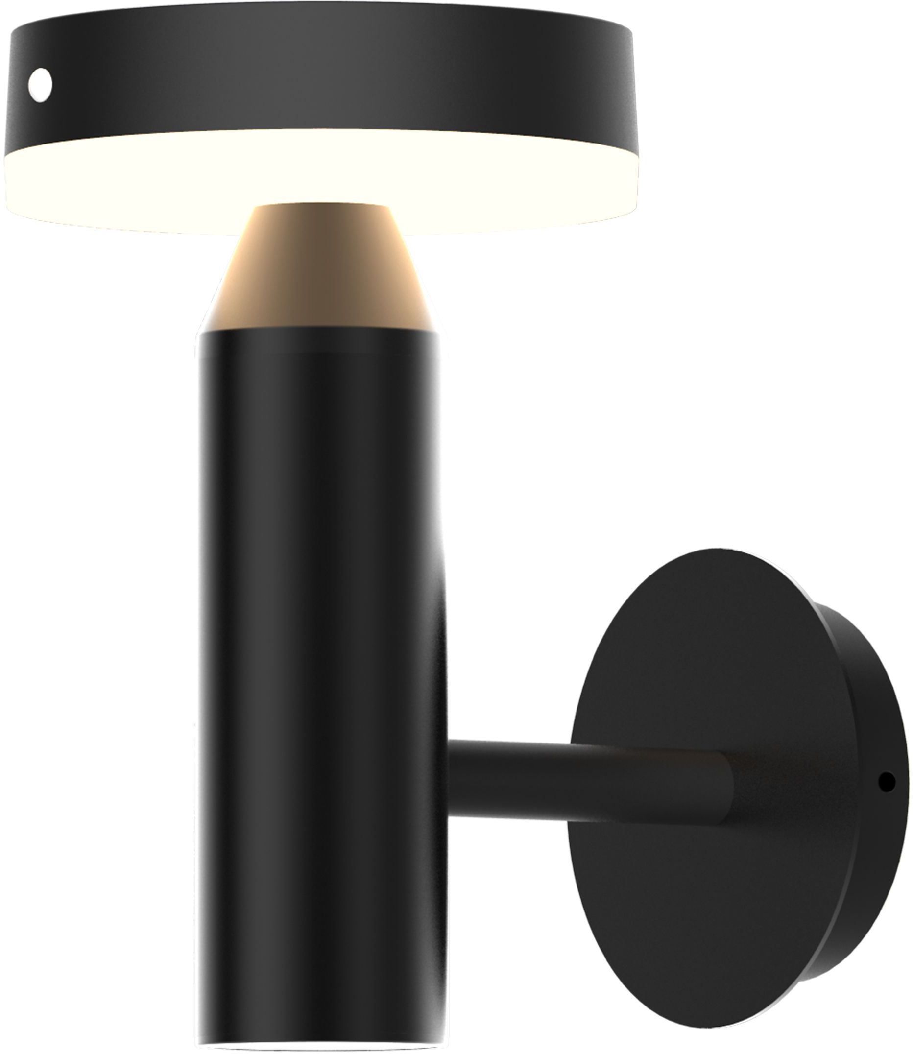 Goldlux Gwinea Außenwandleuchte 1x4.5 W schwarz 329783