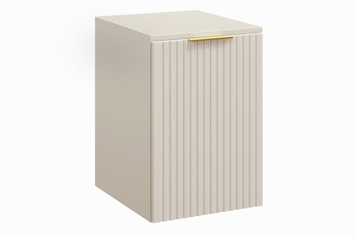 Set Kabinett Comad Adel Cashmere ADEL CASHMERE 81-40-1DK, Naphtha-Arbeitsplatte Comad Bella Cashmere CASHMERE UN 89-40-46