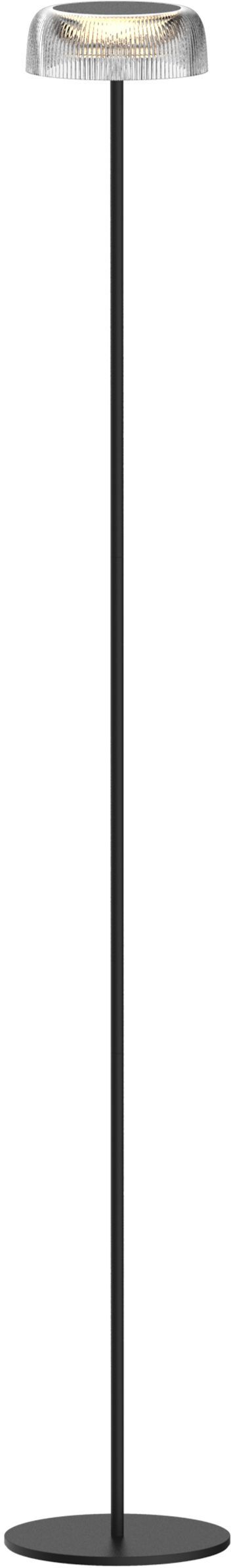 Goldlux Trypolis Stehlampe 1x2 W schwarz-transparent 329929