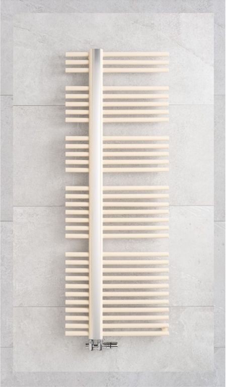 P.M.H. Kronos Badezimmerheizkörper 118.2x60 cm schwarz KR2B