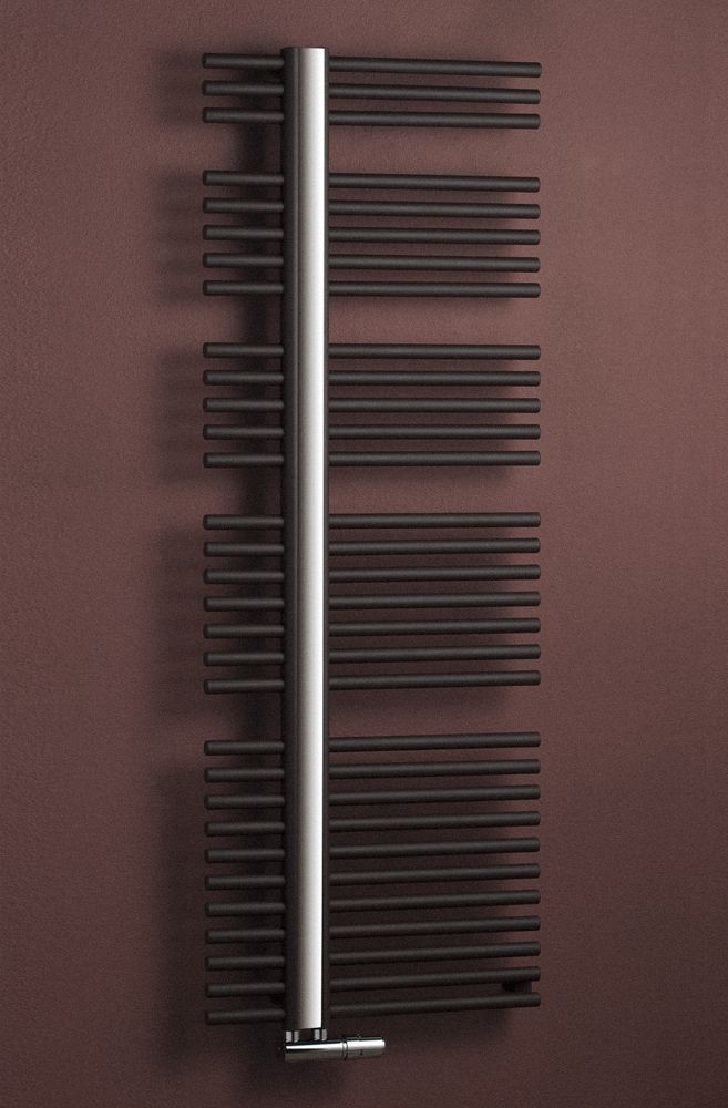 P.M.H. Kronos Badezimmerheizkörper 167x60 cm schwarz KR3B