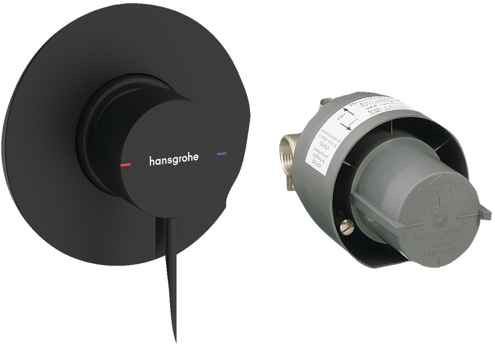 Hansgrohe Zesis S Duschbatterie Unterputz schwarz 74618670