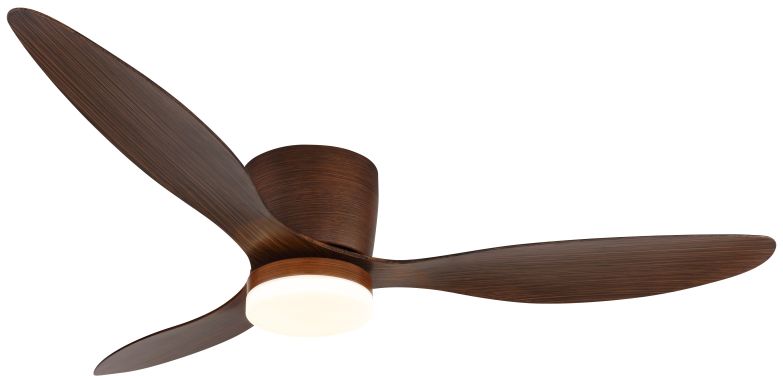 Globo Lighting Armando Deckenventilator mit Lampe 1x20 W braun 03666H