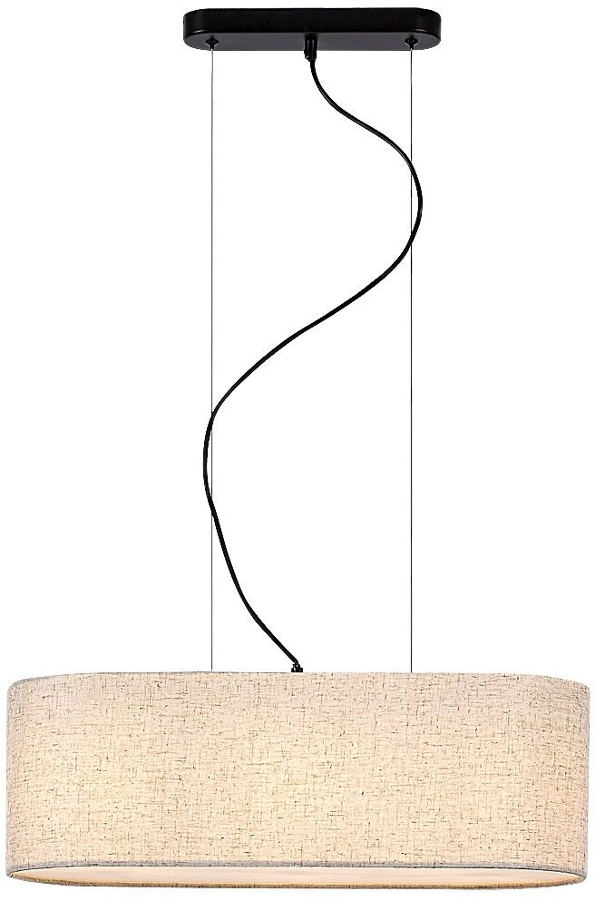 Rabalux Narmin Stehlampe 3x40 W schwarz-beige 72251