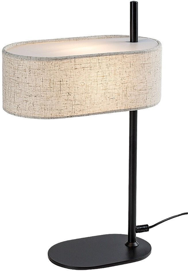 Rabalux Narmin Tischlampe 1x40 W schwarz-beige 74241