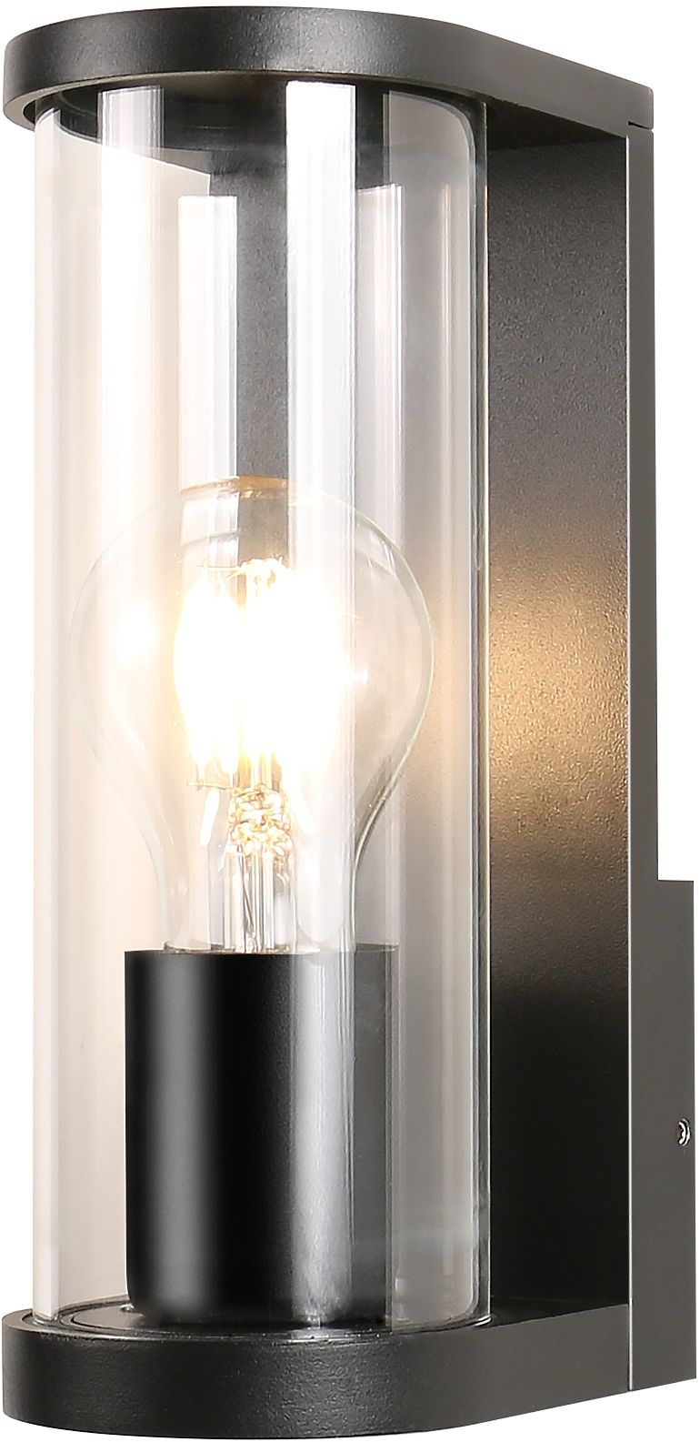 Zuma Line Twilight Außenwandleuchte 1x60 W schwarz SJ15111