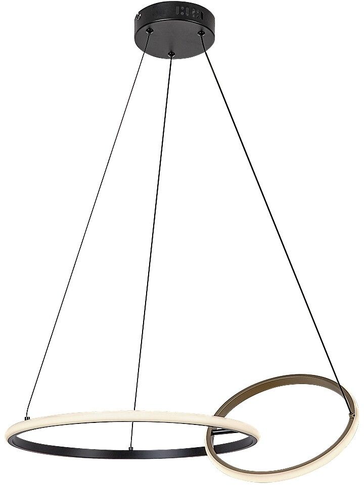 Rabalux Emilion Pendelleuchte 1x36 W schwarz-gold 72296